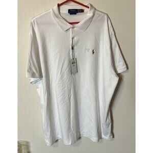 Polo‎ Ralph Lauren Men's Cotton Custom Slim Fit Polo Shirt. Sz XXL